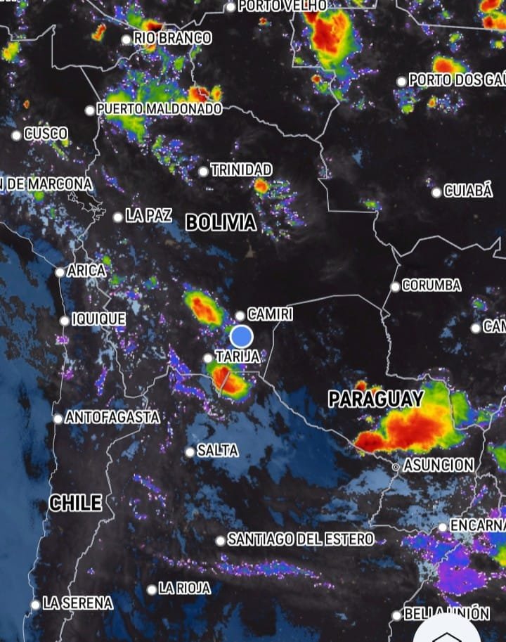 ALERTA METEOROLÓGICA POR EL INGRESO DE UN FRENTE FRIO LEVE CON