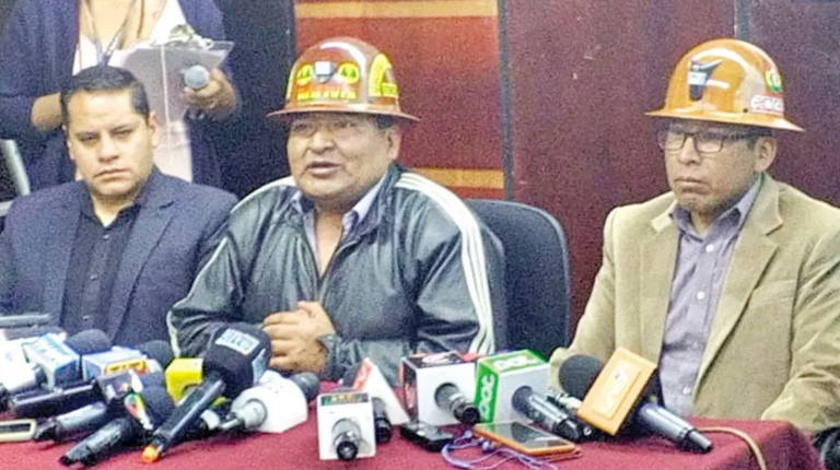 Gobierno revela que la producción minera bajó en 50% en el país por la falta de combustible