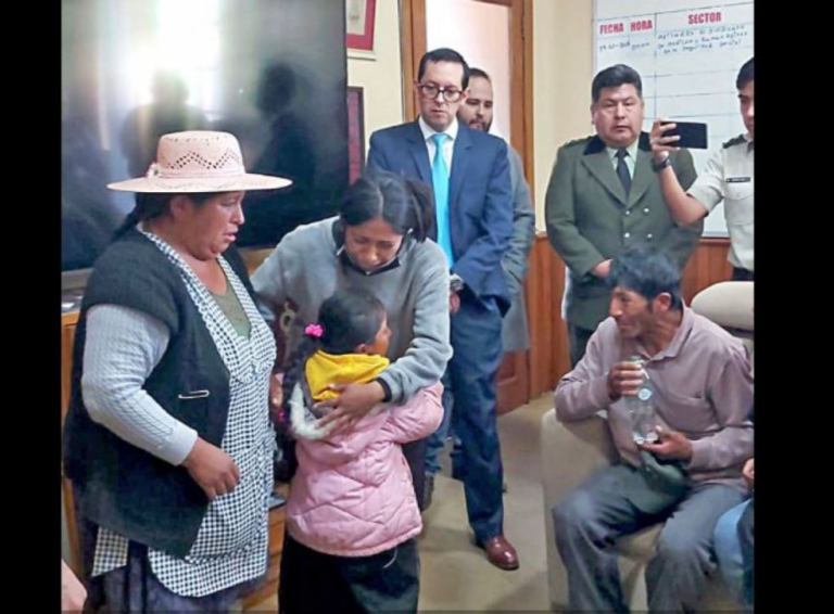 Hombre es condenado a 15 años por raptar a niña y llevarla como «regalo» a su madre en Tarija