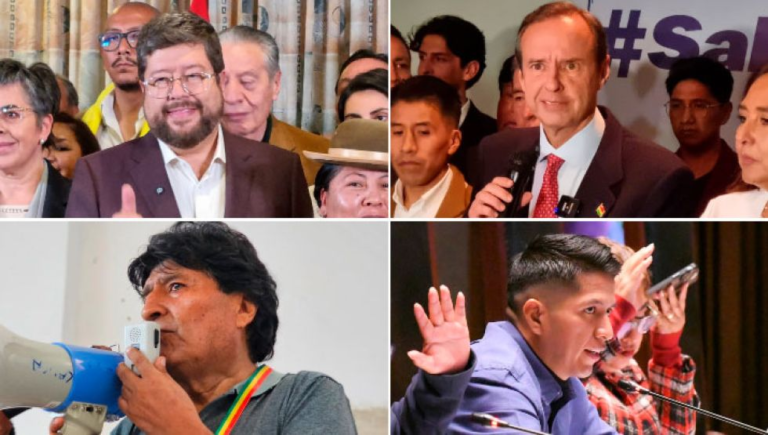 Oposición fracturada, Evo sin partido y Andrónico hace esperar su decisión