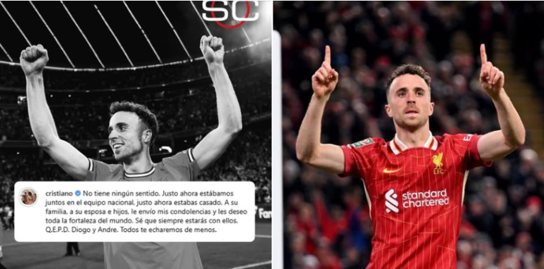 DIOGO JOTA FALLECE EN ACCIDENTE DE TRÁFICO A LOS 28 AÑOS