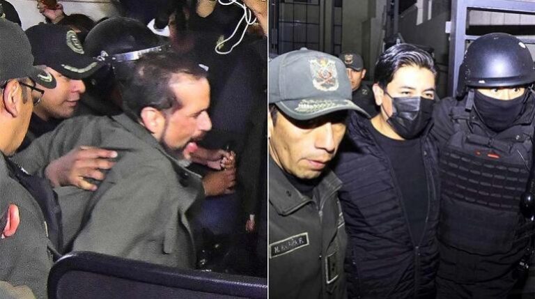 Juez dispone arresto domiciliario para Camacho y libertad pura para Pumari