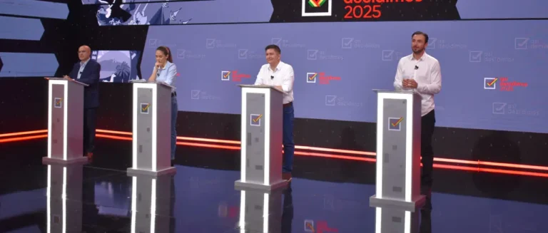Debate: Candidatos a la Vicepresidencia se lanzan dardos y dejan en segundo plano propuestas de gobernabilidad