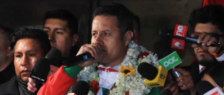 Desde El Alto, Lara dice que en campaña se dedicarán a trabajar y no caerán en la “guerra sucia”