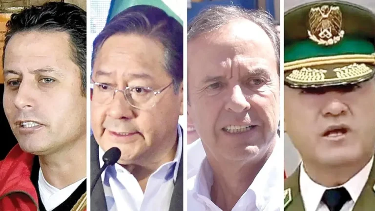 Lara anticipa cárcel a Arce y acusa a Tuto y general de conspirar; le exigen pruebas