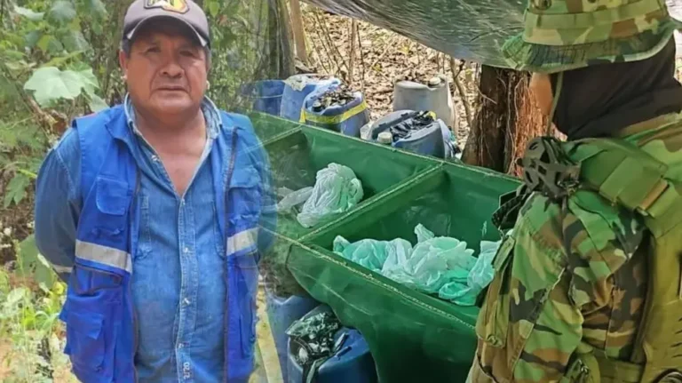 Felipe Cáceres, el ‘zar antidrogas’ de Evo, cae en fábrica de cristalización de cocaína