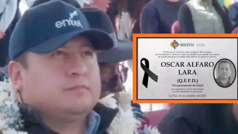 Revelan resultados de la autopsia realizada al fallecido vicepresidente de Entel, Juan Óscar Alfaro