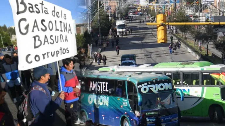 Choferes declaran paro indefinido a partir de este jueves